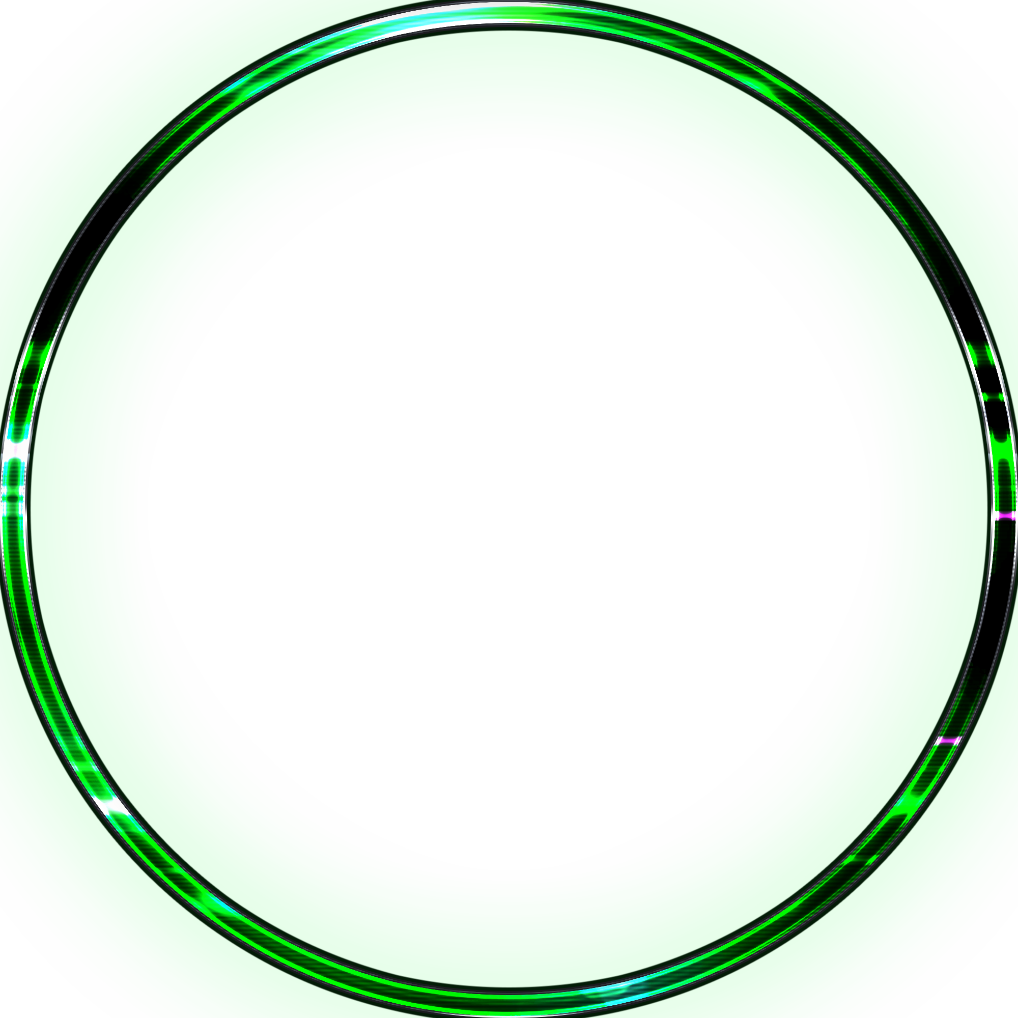 Green Neon Card Icon
